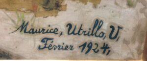 Maurice Utrillo Signatures