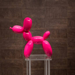 Sculpture by Jeff Koons