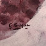 Georges Braque detail of its signature