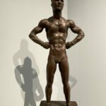 Sculpture en bronze Boxer signé Francesco Messina