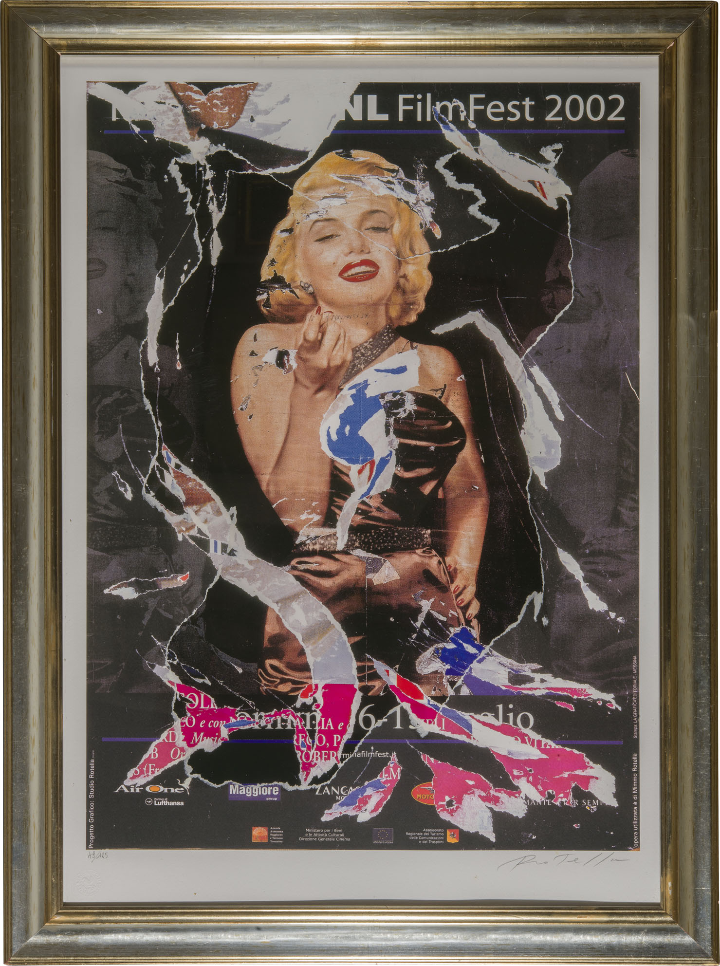 Seridécollage Marilyn Mimmo Rotella