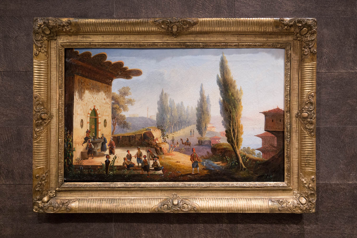 Orientalist French painting from 19th-century