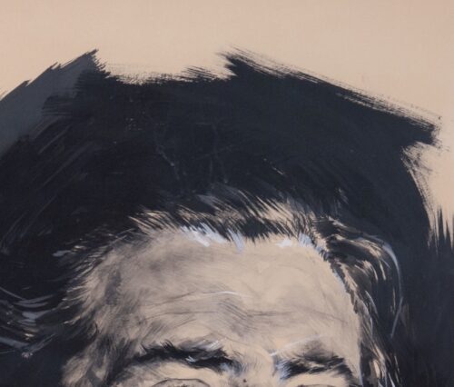 Detail Fausto Coppi Portrait