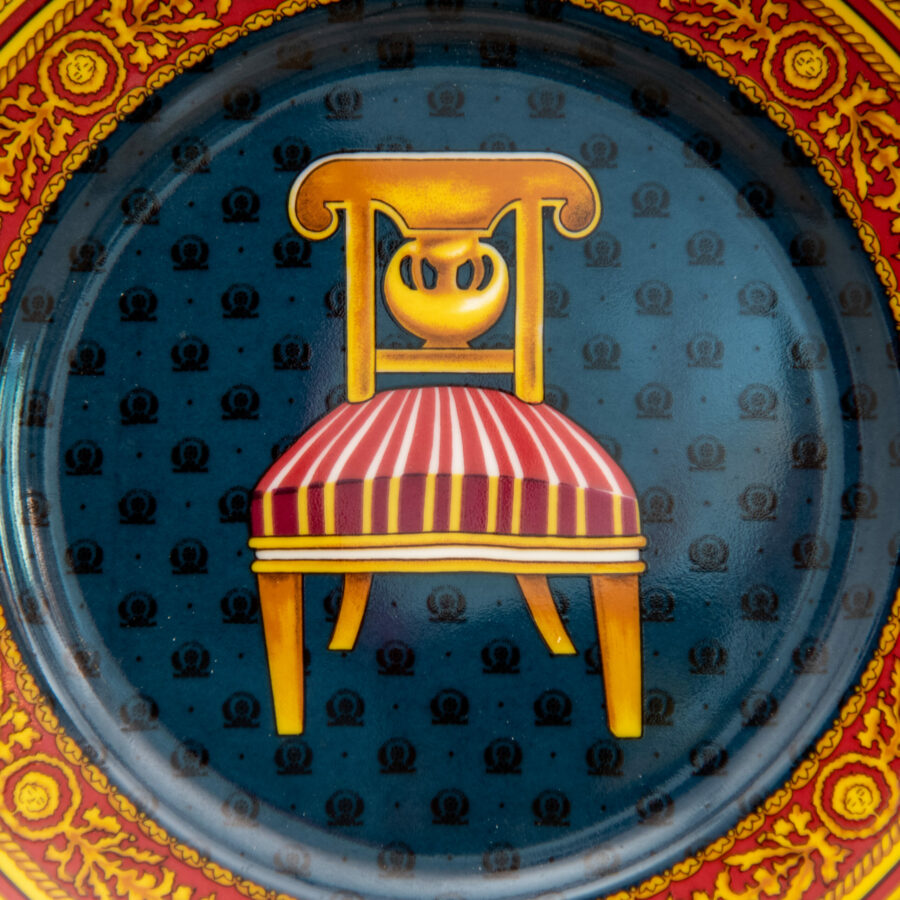 Vintage Gucci Chair Collection Plate