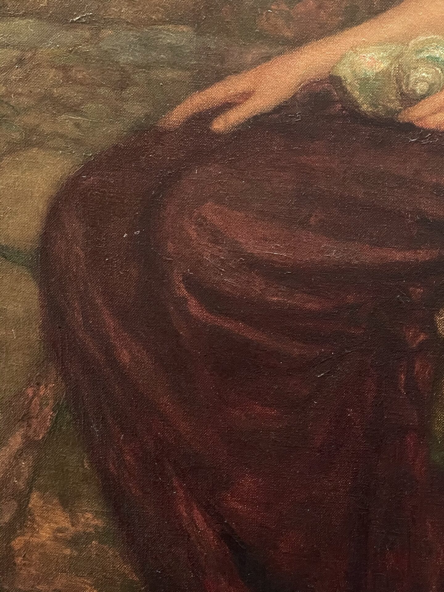 Pre-Raphaelite Signed Painting
