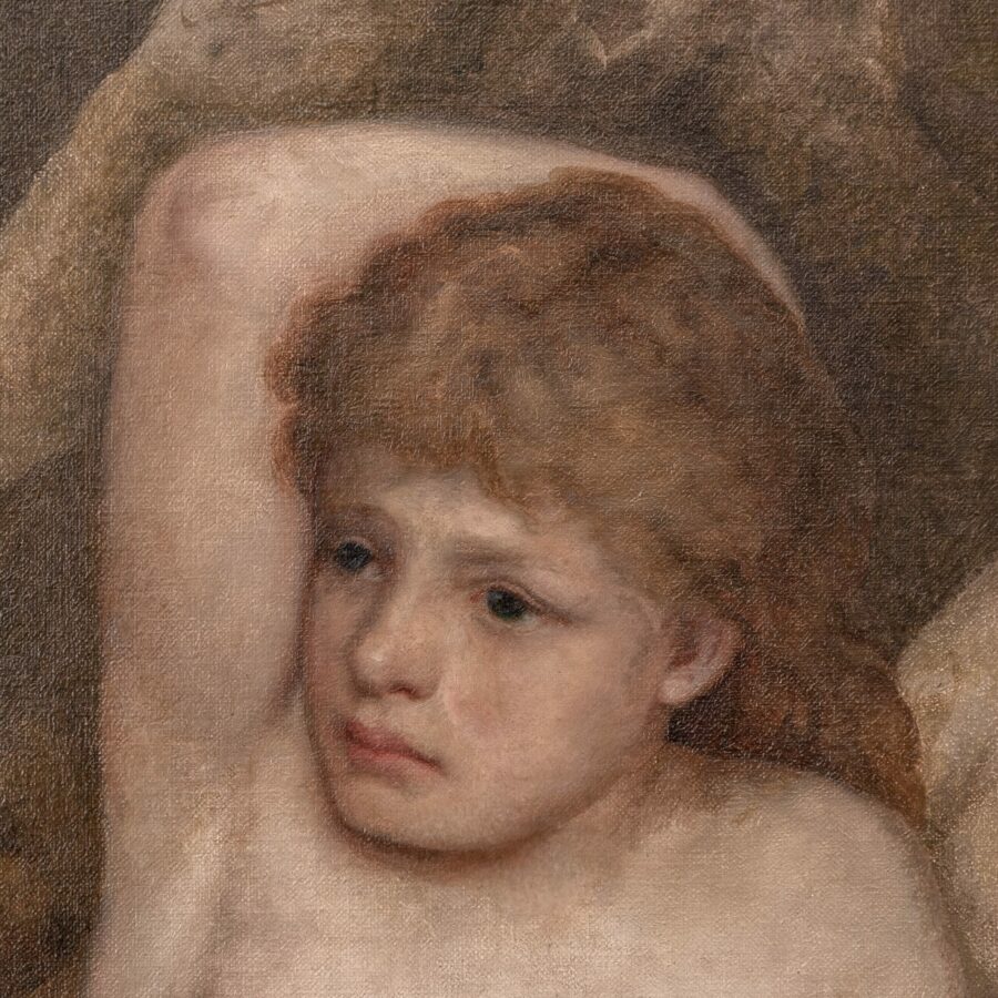 “The Mermaid” Oil on canvas from Leeds Museum