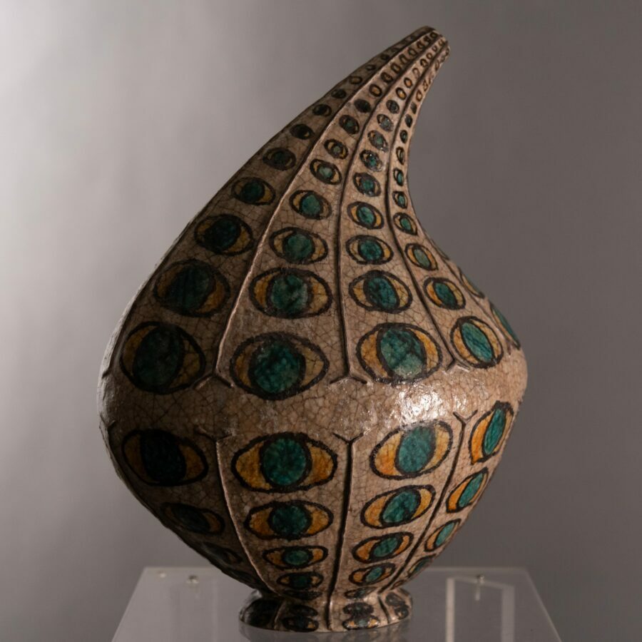 Archaic vase by Carlo Zauli