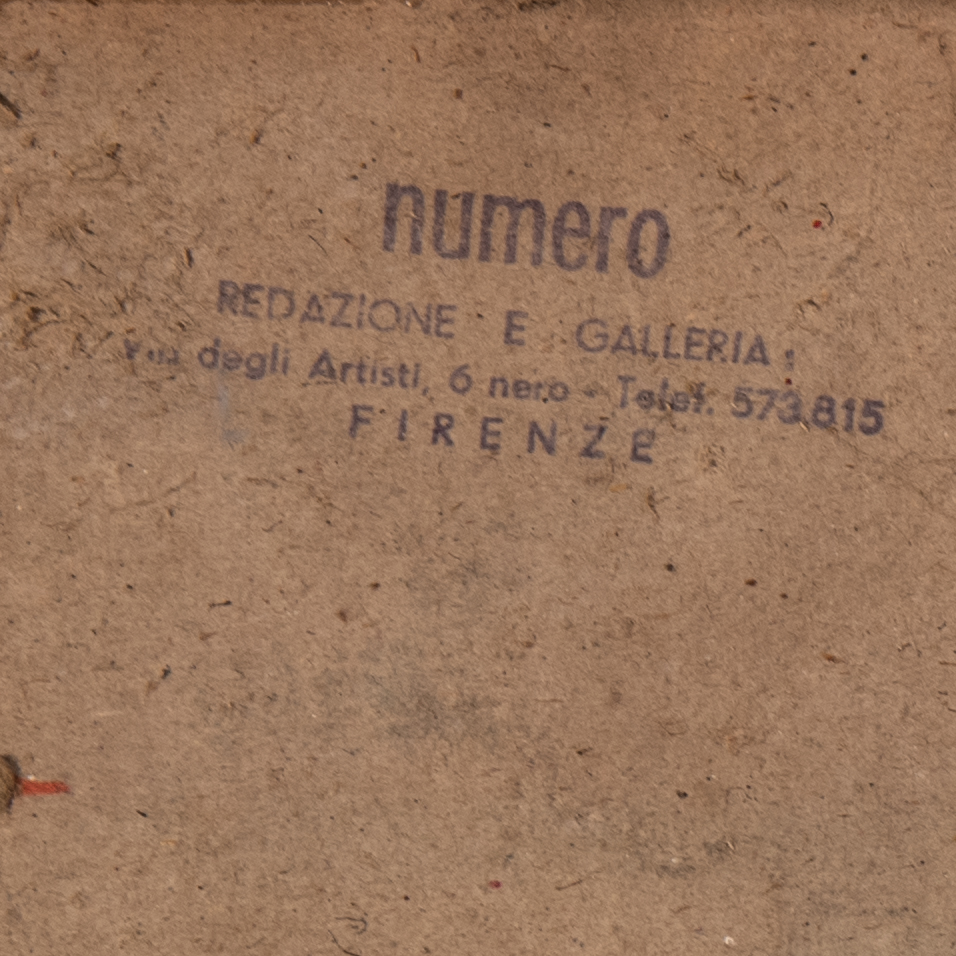 Josep Guinovart Retro Mark Galleria Numero Firenze