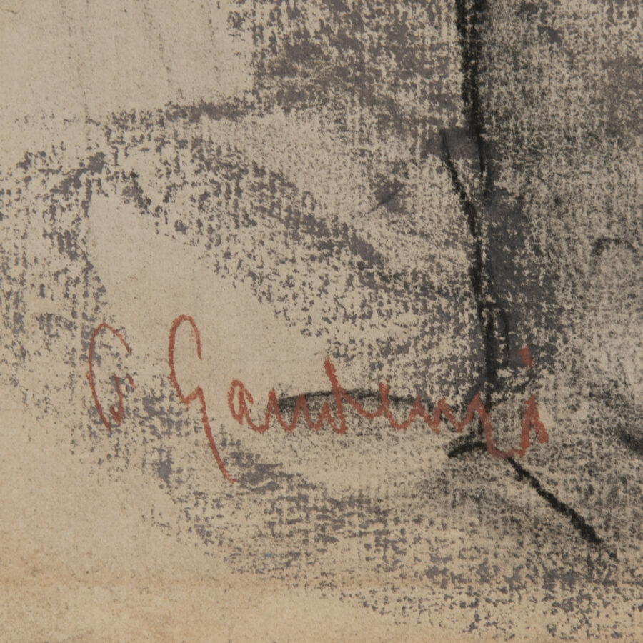 Pietro Gaudenzi detail signature