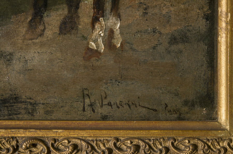 Ruggero Panerai dipinto antico in vendita su Egidi MadeinItaly