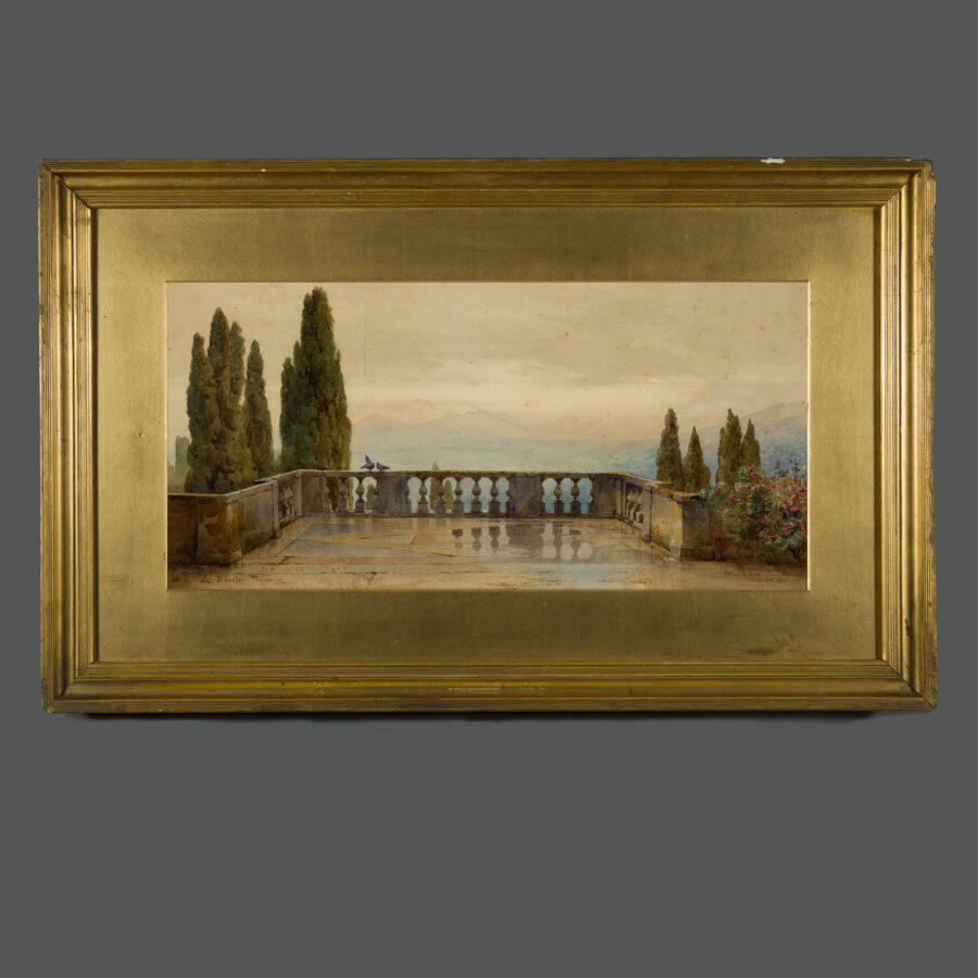 Ettore Roesler Franz Villa d'Este for sale on Egidi MadeinItaly