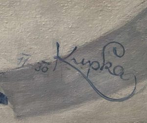 Kupka Pioniere dell’Astrazione Firma