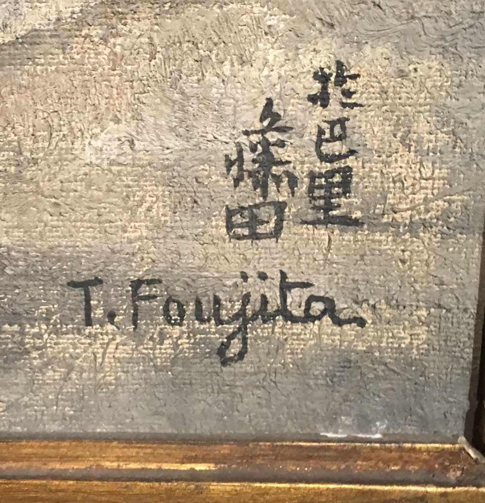 Foujita Painting in Paris in The Roaring Twenties