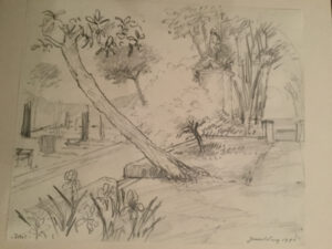 Gérard Diaz Disegno a Matita Francia