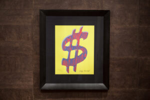 Andy Warhol Dollar Sign