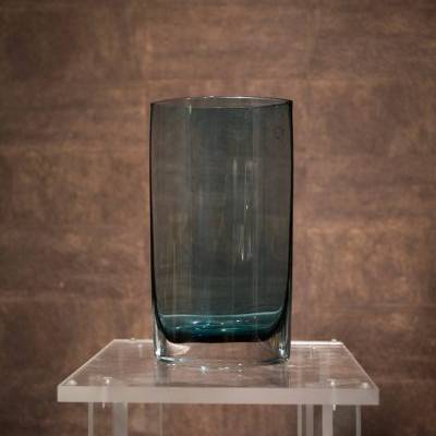 Vase vert  en Verre Nason Murano