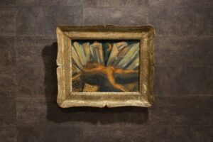 Quadro Futurista Olio su Tavola