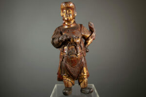 Scultura Antica Cinese Wei Tuo Pusa