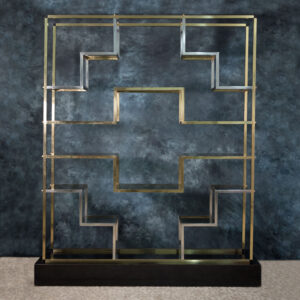 Certified Brass Etagere by Romeo Rega Italy