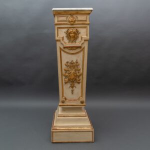 Column in Lacquered and Gilded Wood