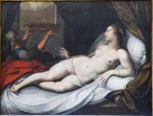 Old Master Painting Danae and the Golden Rain