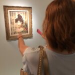 Olio du carta proveniente da collezione privata Colette