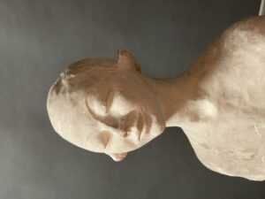 Ida Fuà Sculpture en Plâtre