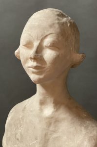 Ida Fuà Italian Plaster Sculpture