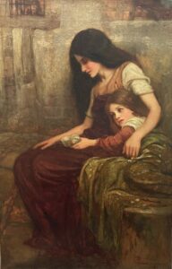 Arthur Augustus Dixon painting
