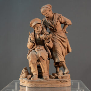 Bongiovanni Vaccaro gruppo in terracotta