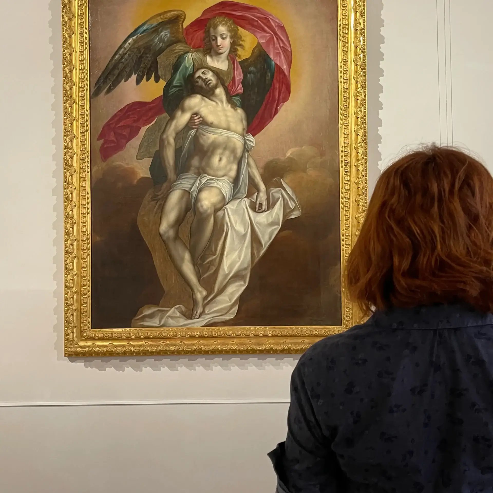 Jacob de Backer Palazzo Barberini Olio du tela