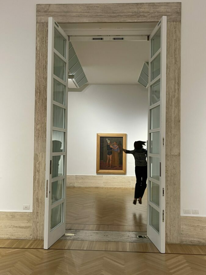 Capogrossi exhibition on Egidi MadeinItaly