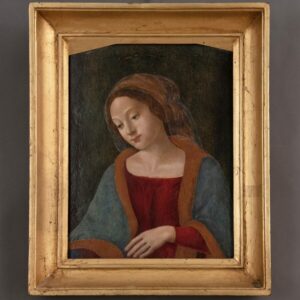 Madonna on cusped poplar panel