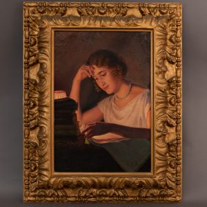 Oil painting signed Valentina Pagani  Casorati