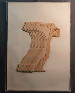 Mario Ceroli sculpture