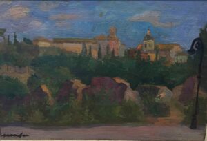 Mario Mafai Paesaggio Romano