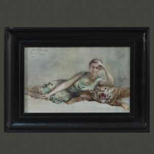 Enrico Crespi ritratto femminile