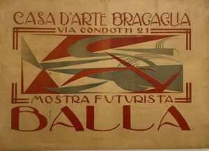 futurist exhibition manifesto Giacomo Balla