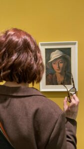 Testa di donna Francesco Menzio