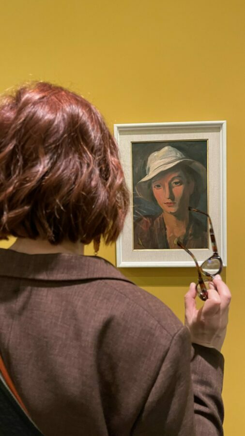 Testa di donna Francesco Menzio