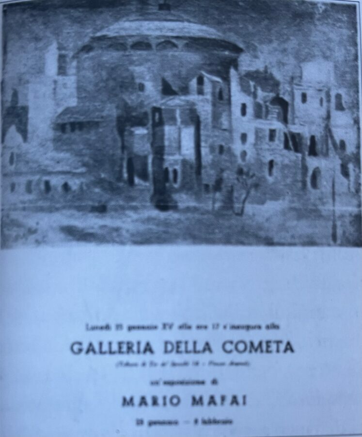 Galleria della Cometa exhibition on Egidi MadeinItaly