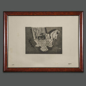 Franco Angeli lithograph