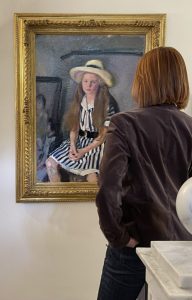 Armando Spadini Ritratto della figlia con cappellino