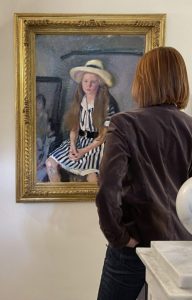 Armando Spadini Ritratto della figlia con cappellino
