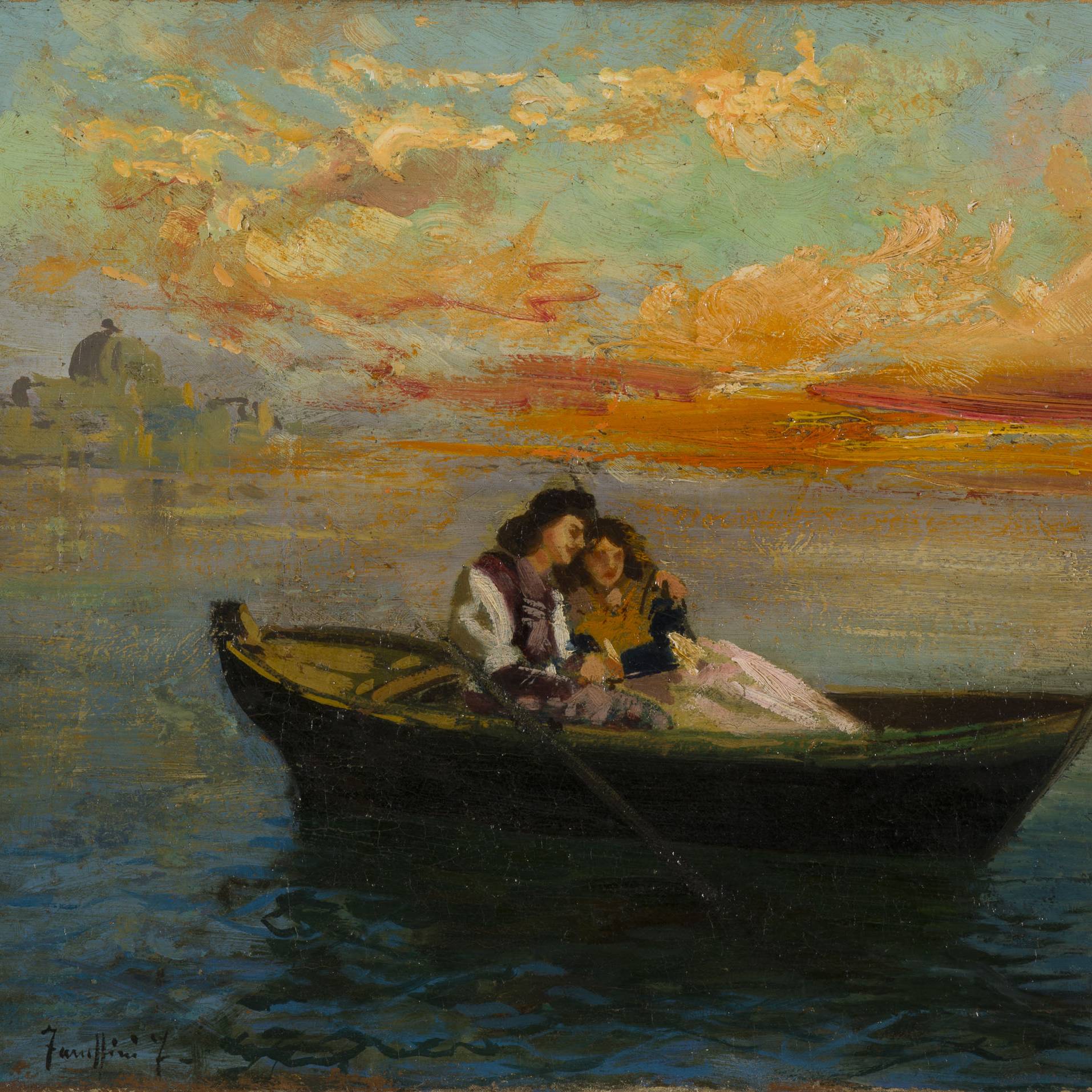 Federico Faruffini painting