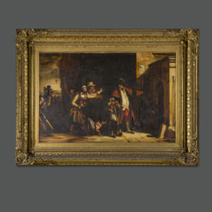David Wilkie The Parish Beadle, olio su tela