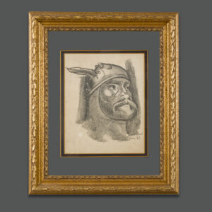 Assen Peikov Disegno Il guerriero