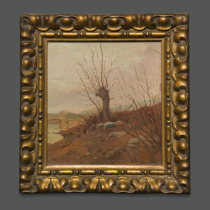 Emilio Borsa – Huile sur toile vers 1920