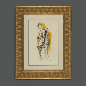 Renato Guttuso drawing - Egidi MadeinItaly
