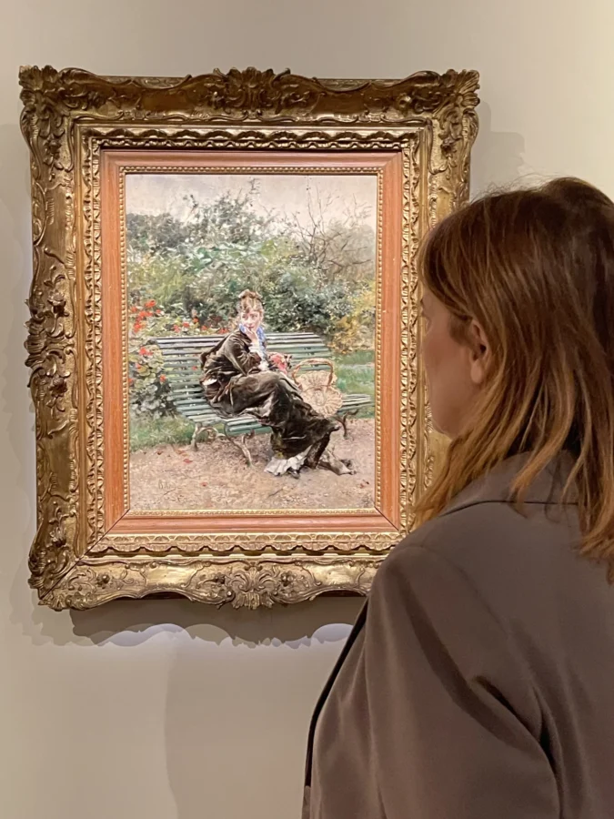 Sulla panchina al Bois Giovanni Boldini